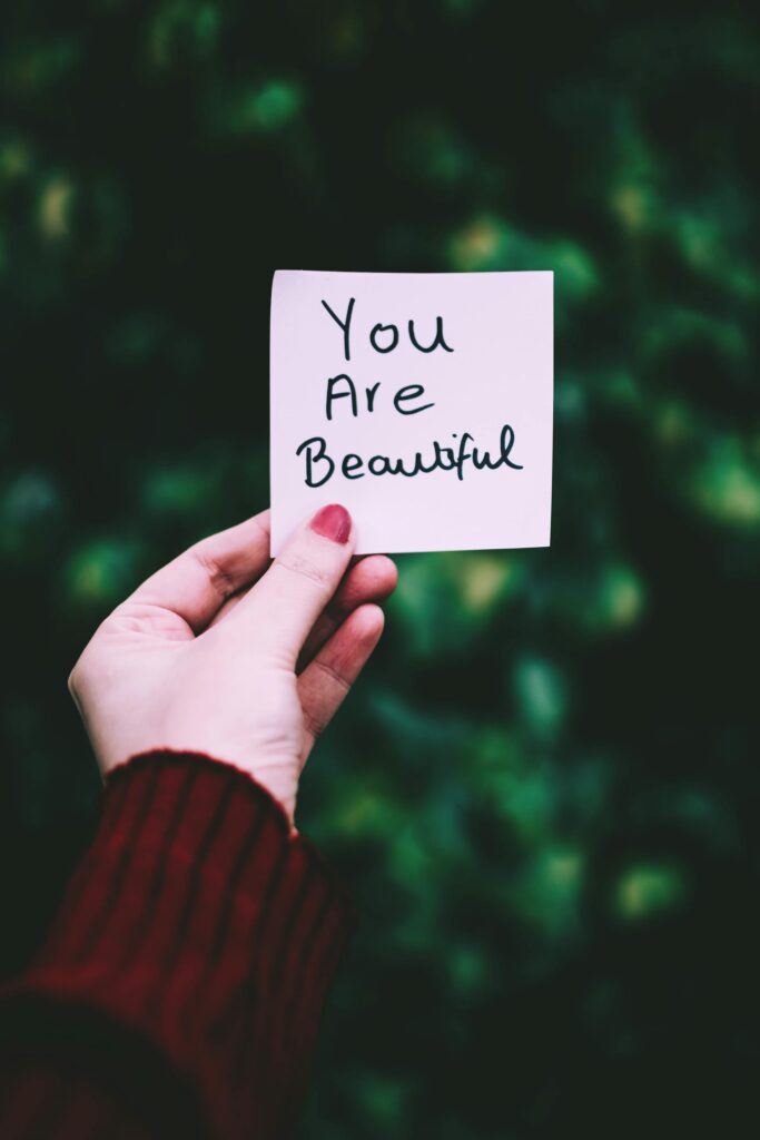 "You Are Beautiful" | Inspirational Quote to Enhance Self-Acceptance